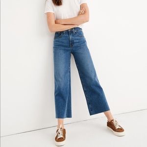 Madewell Blue Flare & Wide Leg Jeans